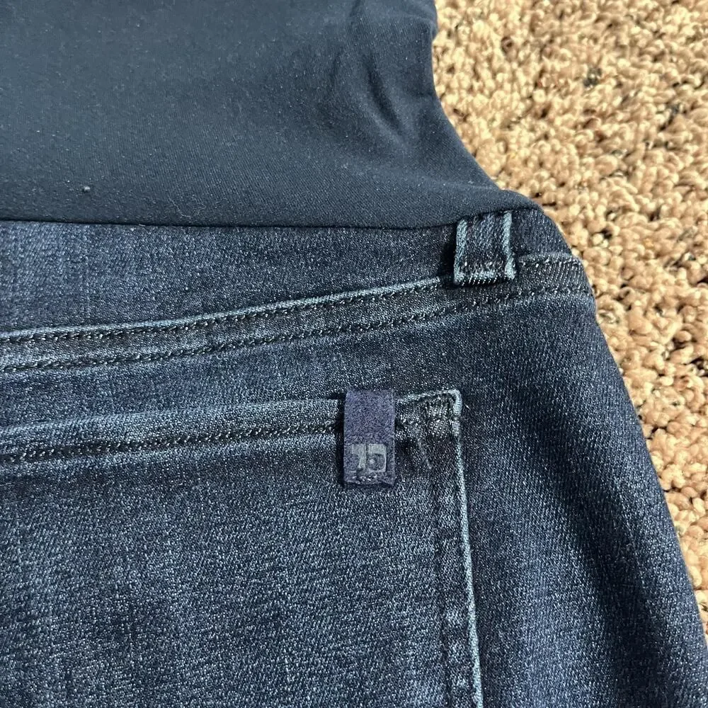 Joe's Jeans Womens 26 Blue The Icon Flawless Maternity Skinny Ankle Stretch‎
